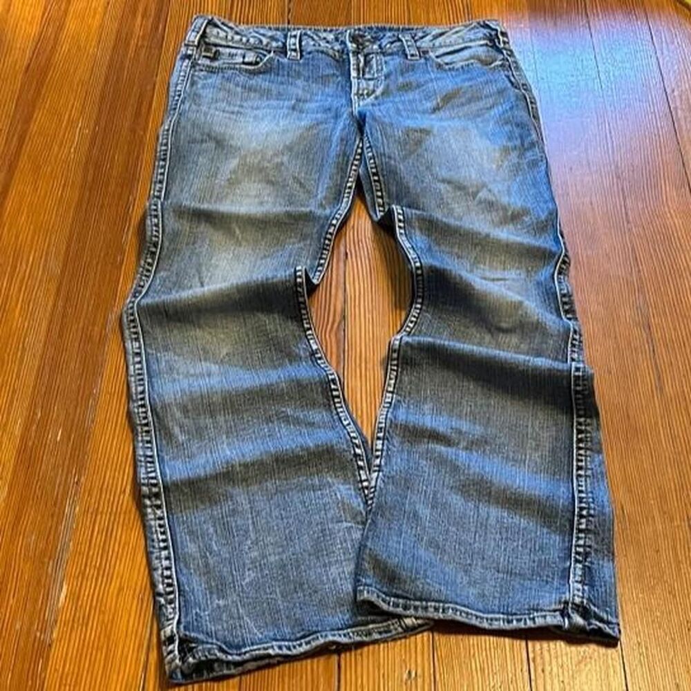 Silver-jeans-co Women's Blue and Navy Jeans